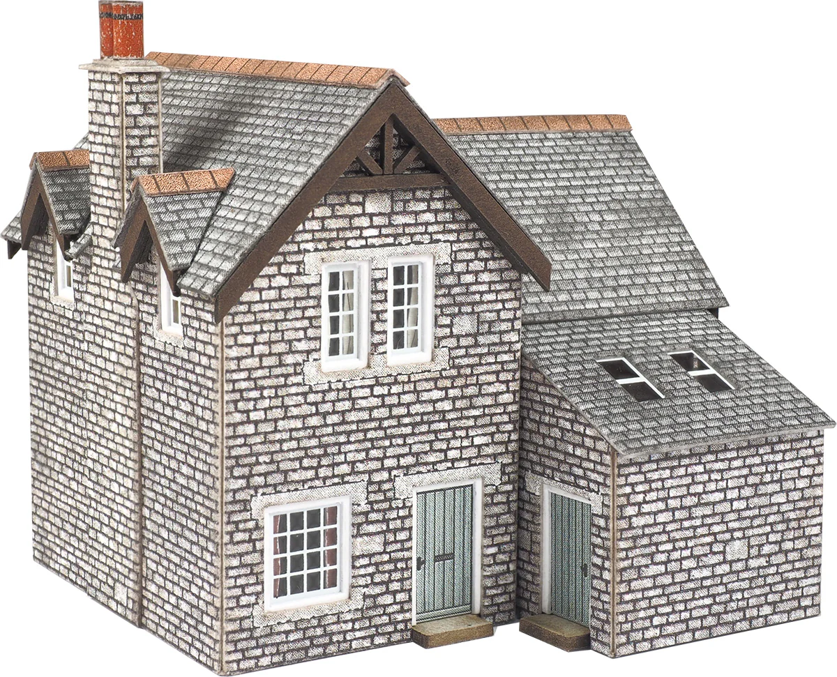 PN158 PN158 N SCALE GARDENER’S COTTAGE Building Kit