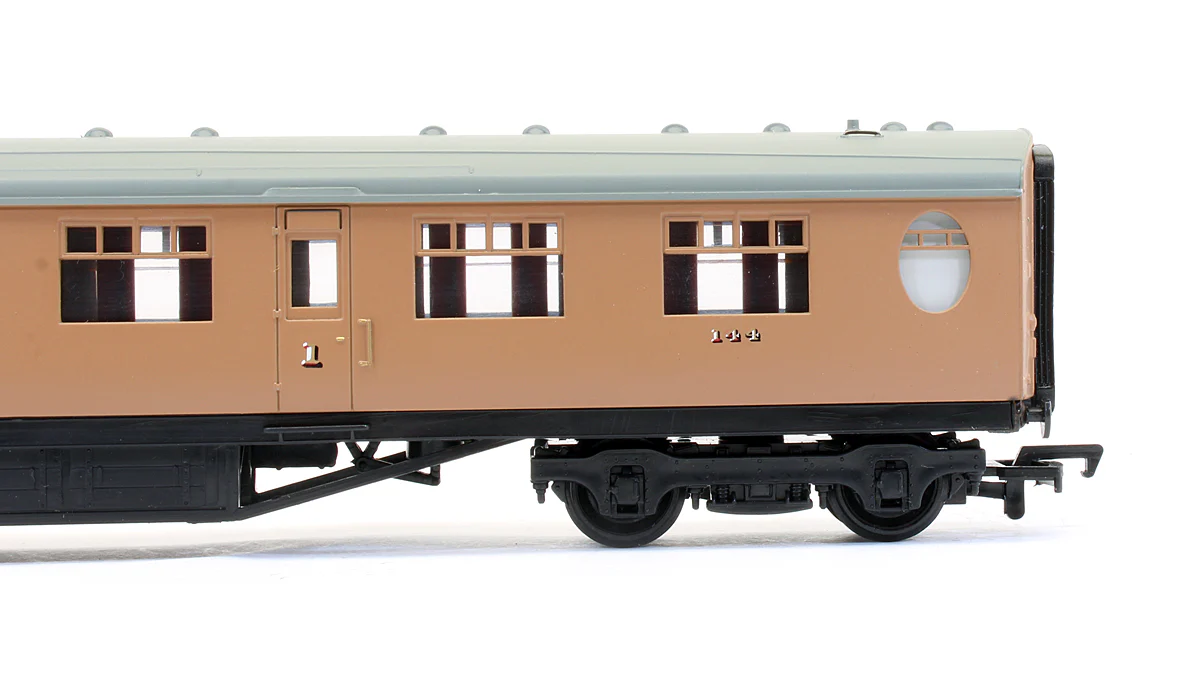 Pre-Owned 34-402 59' 6" Thompson Composite Coach LNER Post War Brown '144' - Image 3