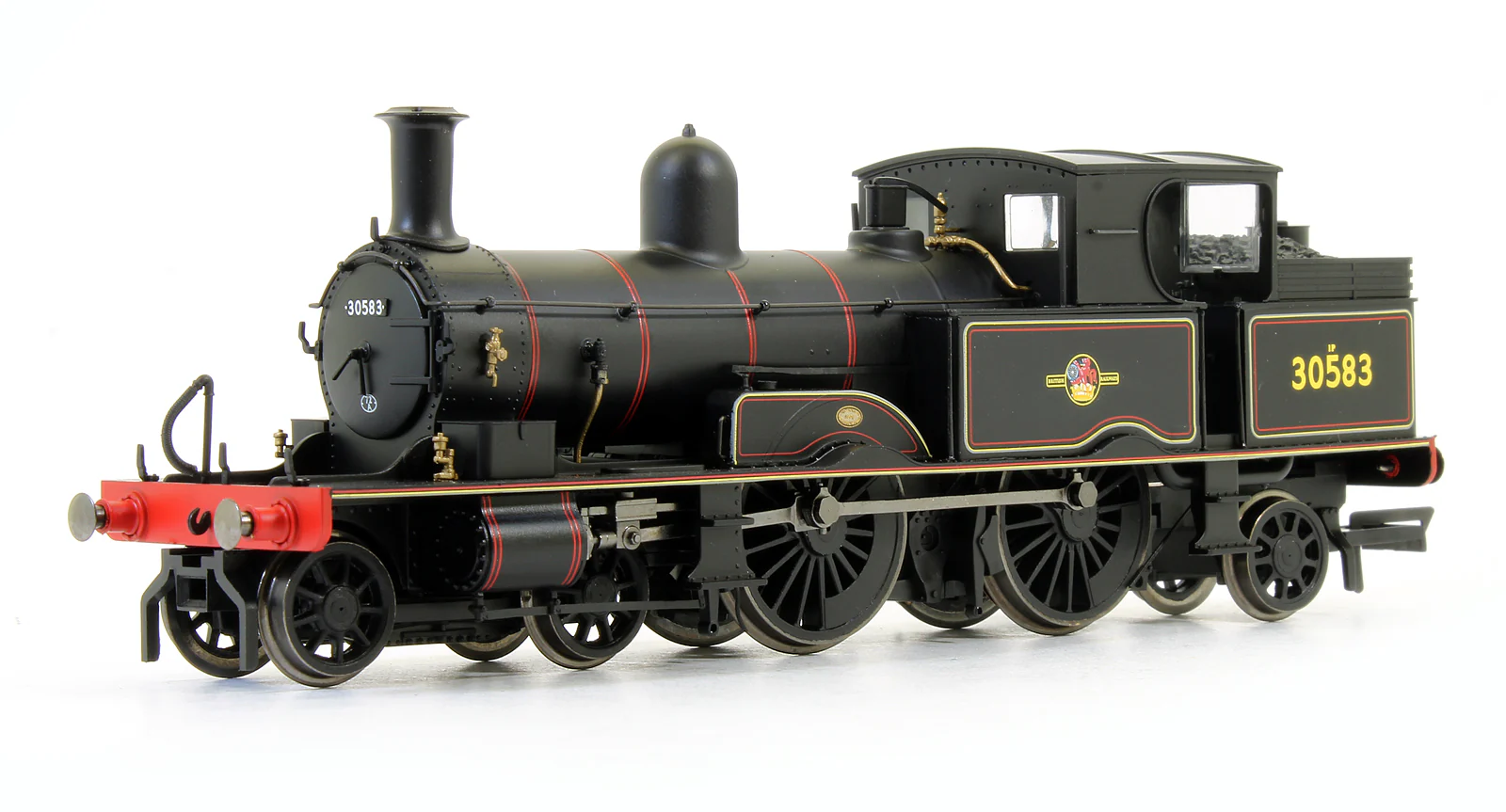 Pre-Owned R3423 Adams Radial 415 Class BR Black (Late) 4-4-2 Tank Locomotive No.30583