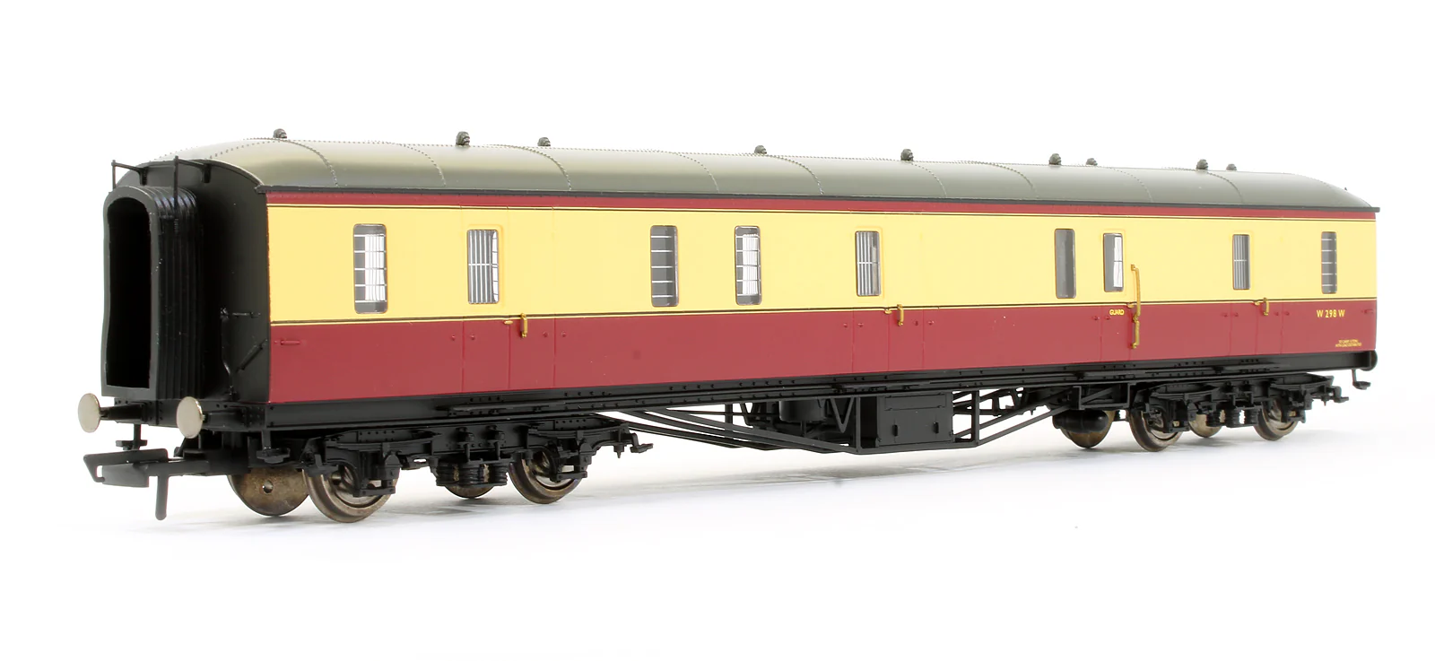 Pre-Owned R4404 BR Crimson & Cream Hawksworth Passenger Brake Coach 'W298W'
