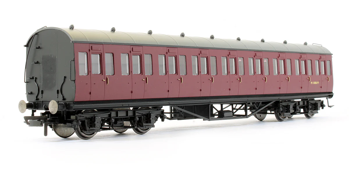 Pre-Owned BR (Ex-LMS) Non-Corridor 3rd Class Brake Coach 'M11886M' - Image 2