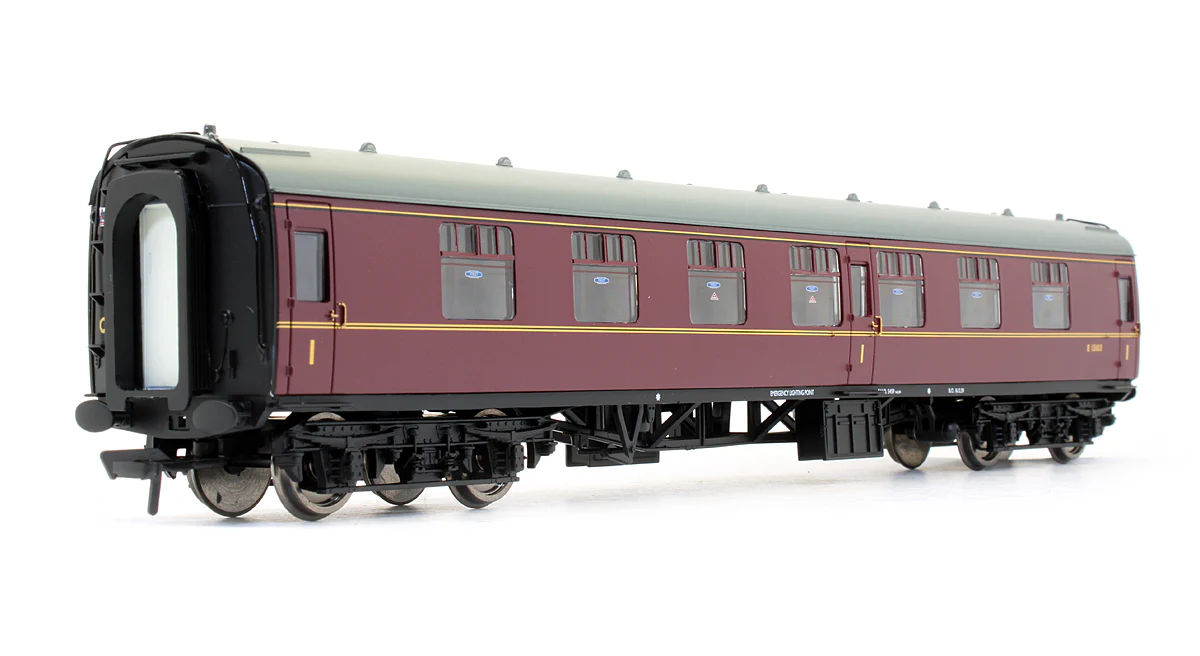 Pre-Owned 39-151F BR Maroon MK1 Corridor First FK Coach 'E13103' - Image 2