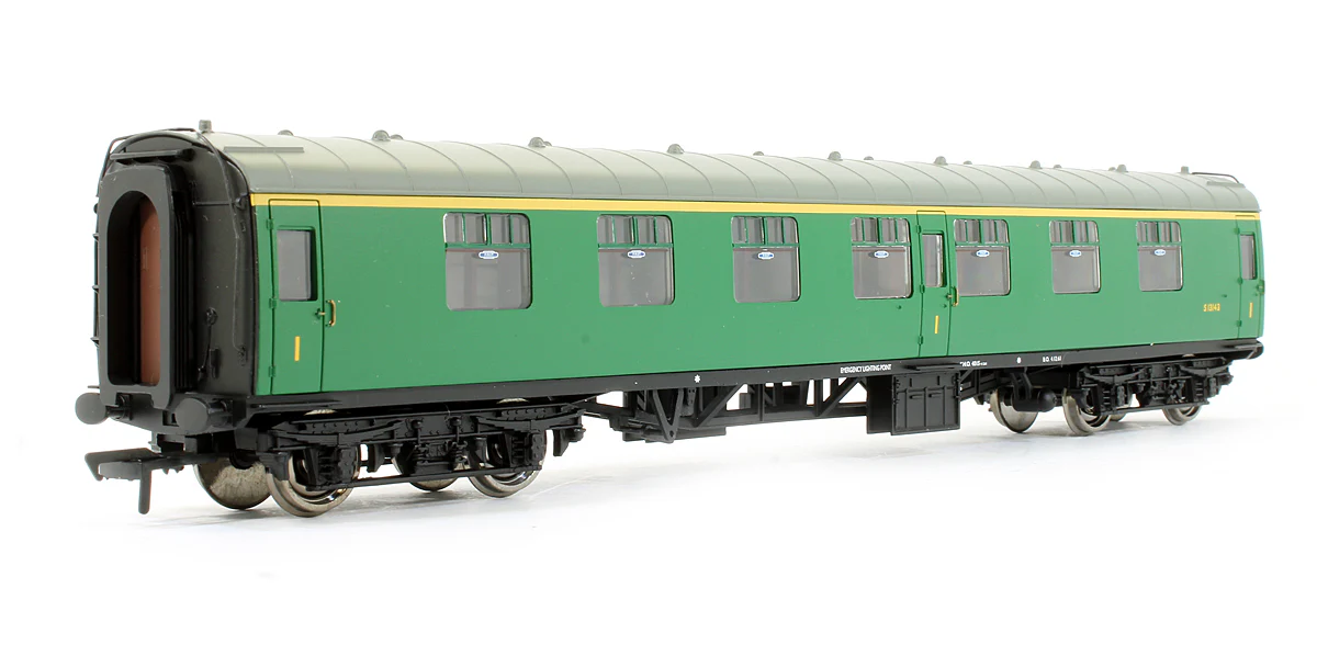 Pre-Owned 39-153 BR MK1 Corridor First FK Coach (SR) Green 'S13143'