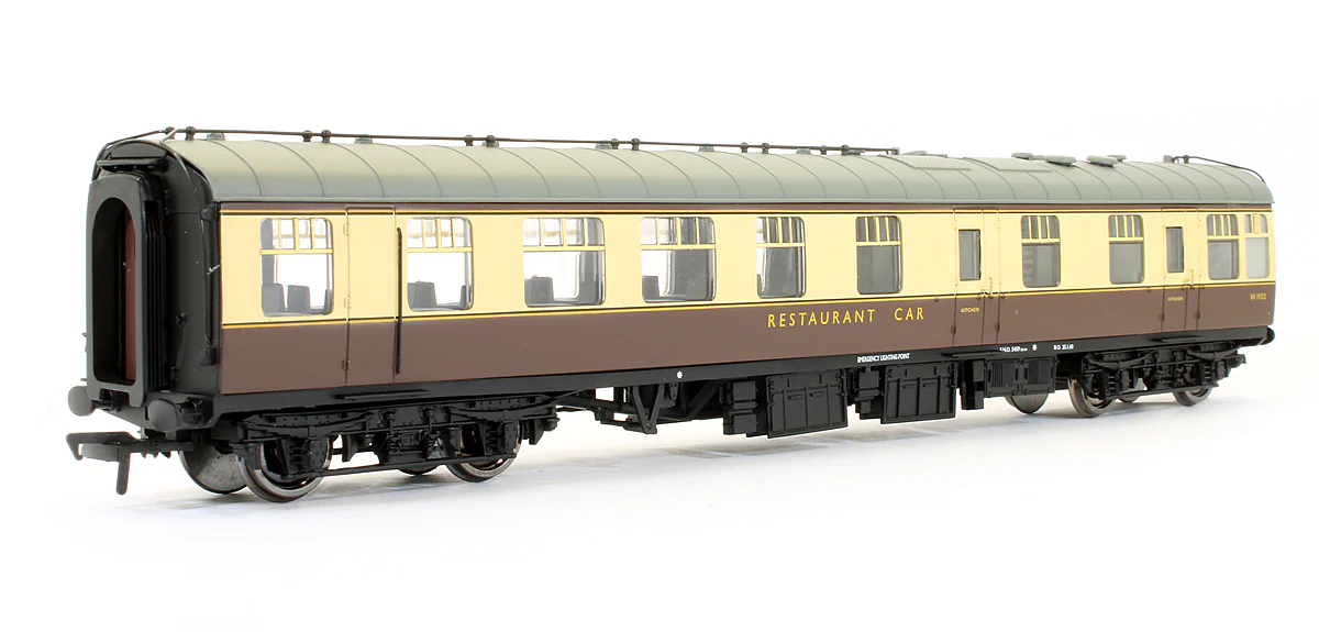 Pre-Owned 39-102 BR MK1 Restaurant Car RU Chocolate & Cream 'W1902'