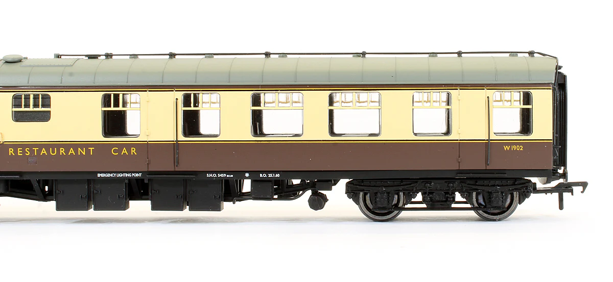 Pre-Owned 39-102 BR MK1 Restaurant Car RU Chocolate & Cream 'W1902' - Image 3