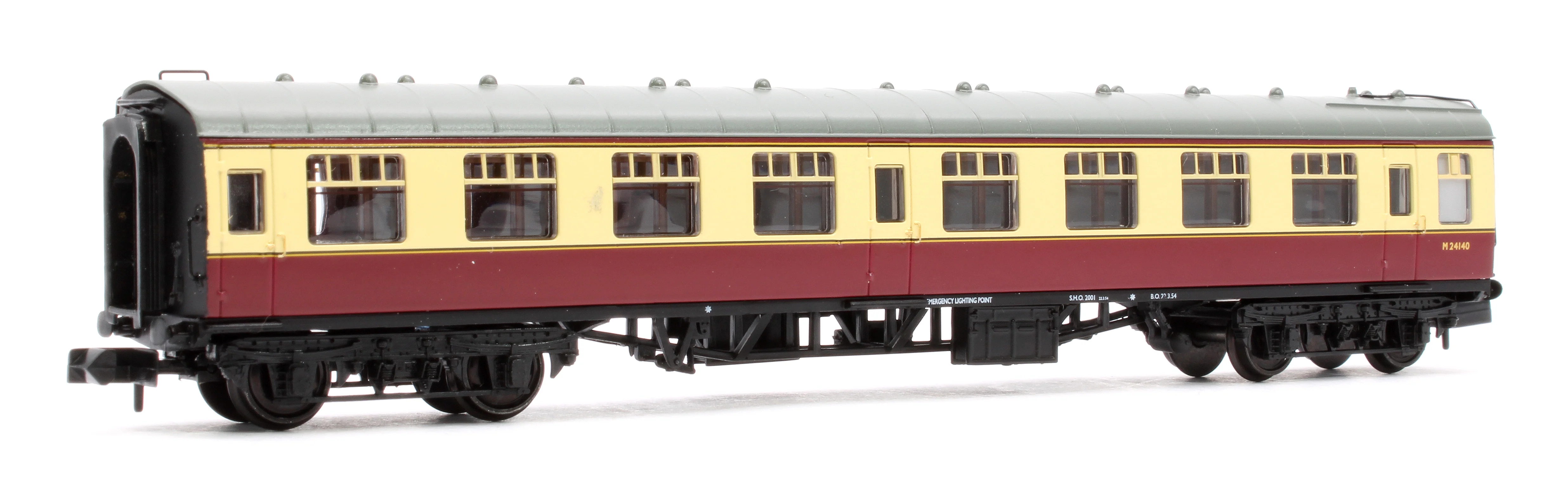 Pre-Owned 374-060F BR Mk1 SK Second Corridor BR Crimson & Cream No. M24140