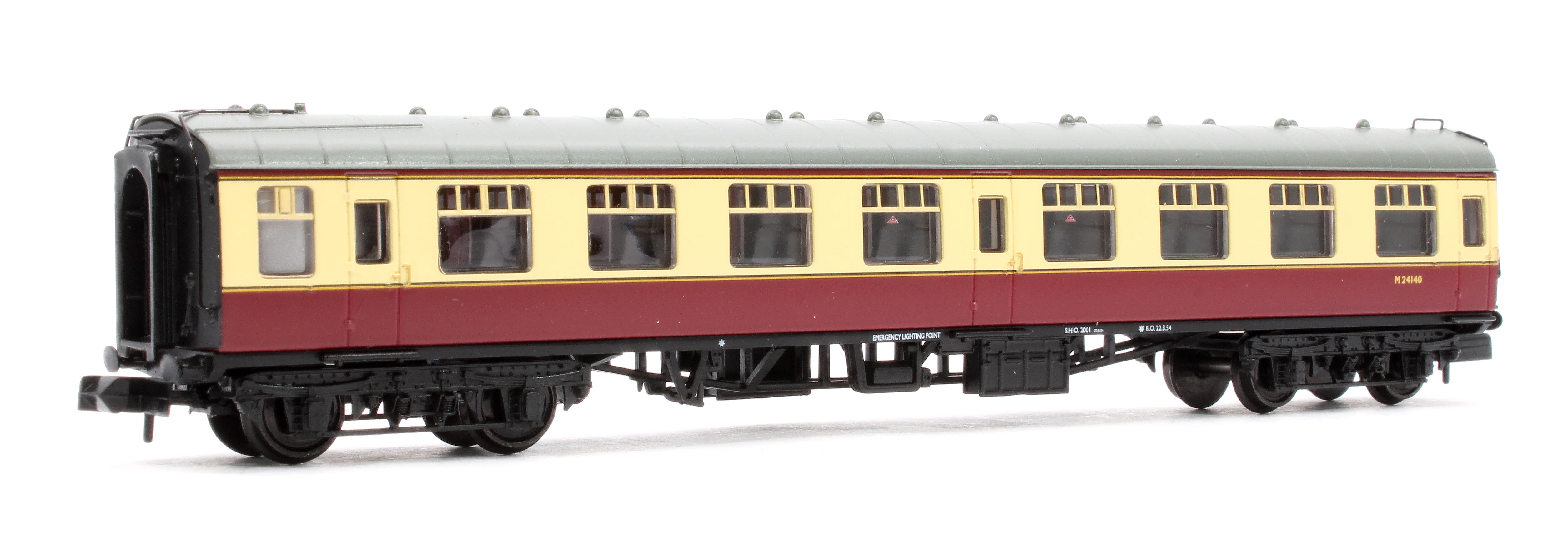Pre-Owned 374-060F BR Mk1 SK Second Corridor BR Crimson & Cream No. M24140 - Image 3