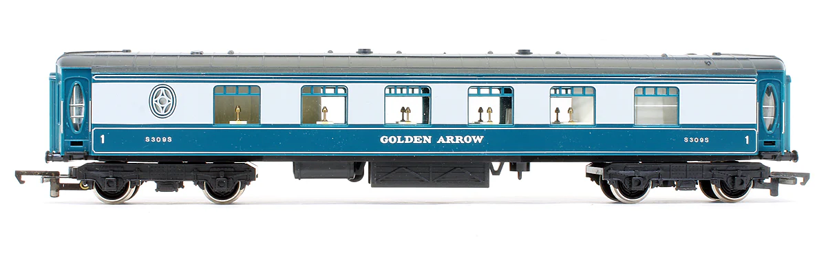 Pre-Owned R230 BR Pullman Blue & Grey 1st Class Parlour Car 'Golden Arrow' S309S - Image 3