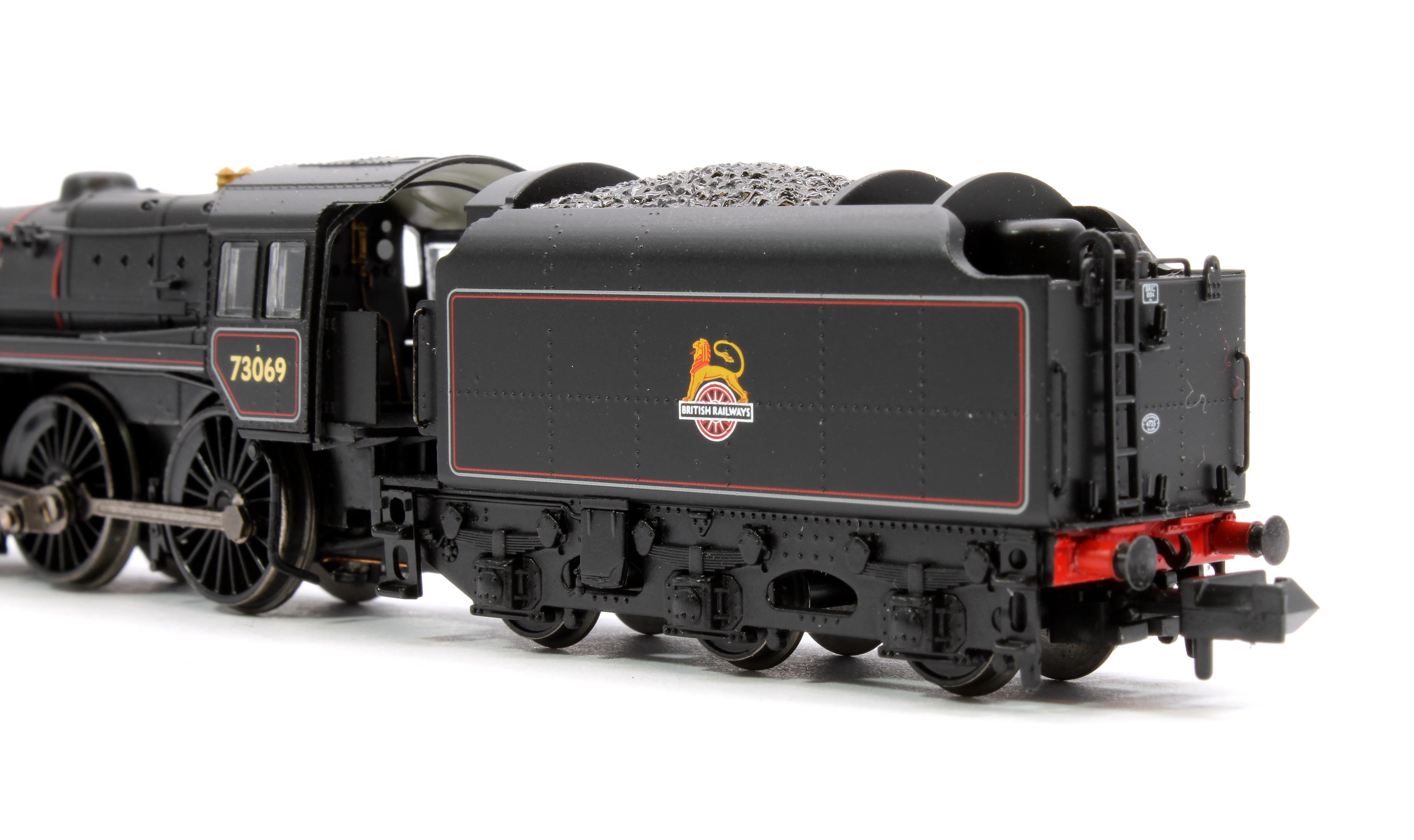 Pre-Owned 372-730ASF BR Standard 5MT with BR1C Tender 73069 BR Lined Black (Early Emblem) Steam Locomotive - Sound Fitted - Image 8
