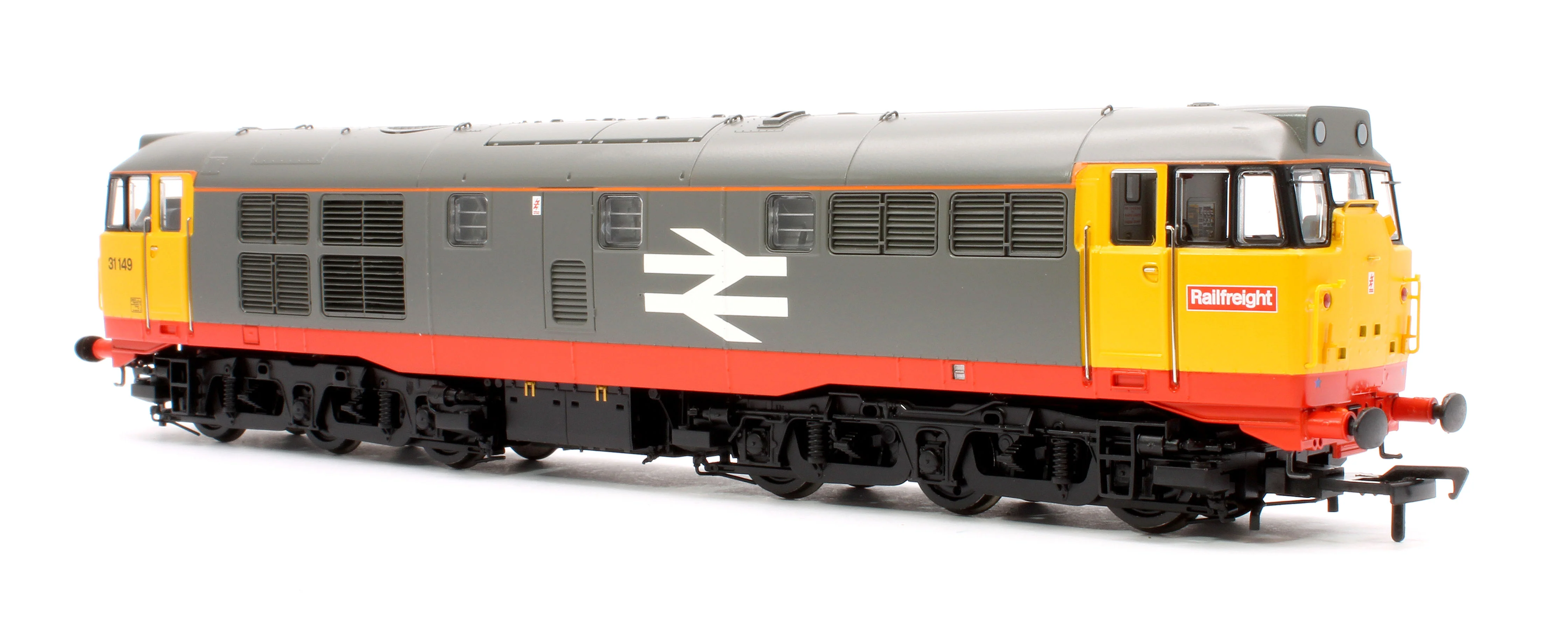 35-821A Class 31/1 Refurbished 31149 BR Railfreight (Red Stripe) Diesel Locomotive - Image 2