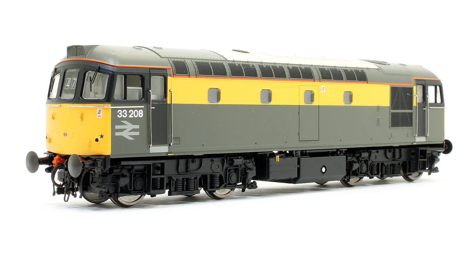 Pre-Owned 3327 Class 33/2 33208 In Engineers Dutch Livery Diesel Locomotive - Image 2