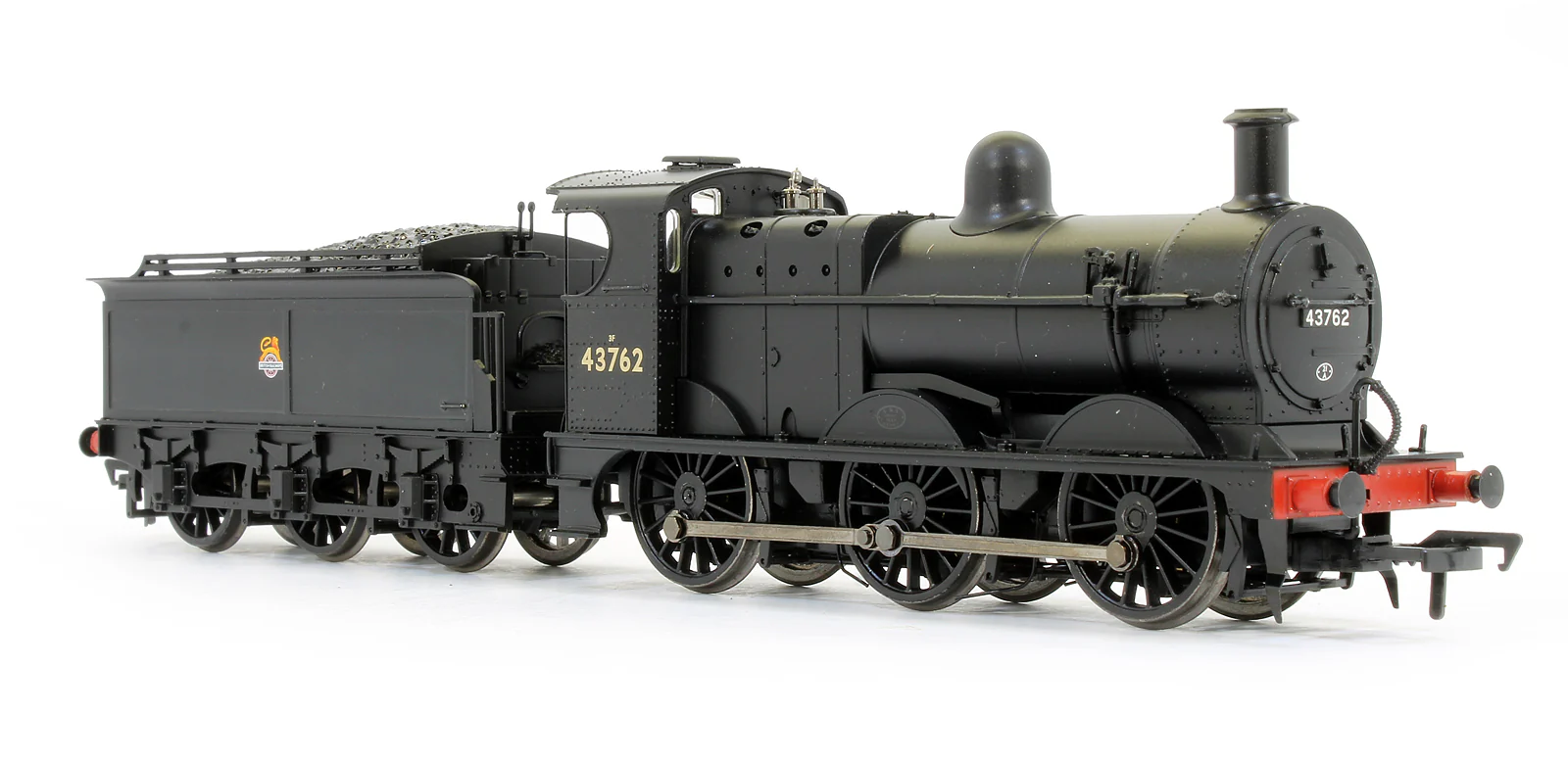 Pre-Owned 31-626 Class 3F '43762' BR Black Early Emblem Steam Locomotive - Image 2