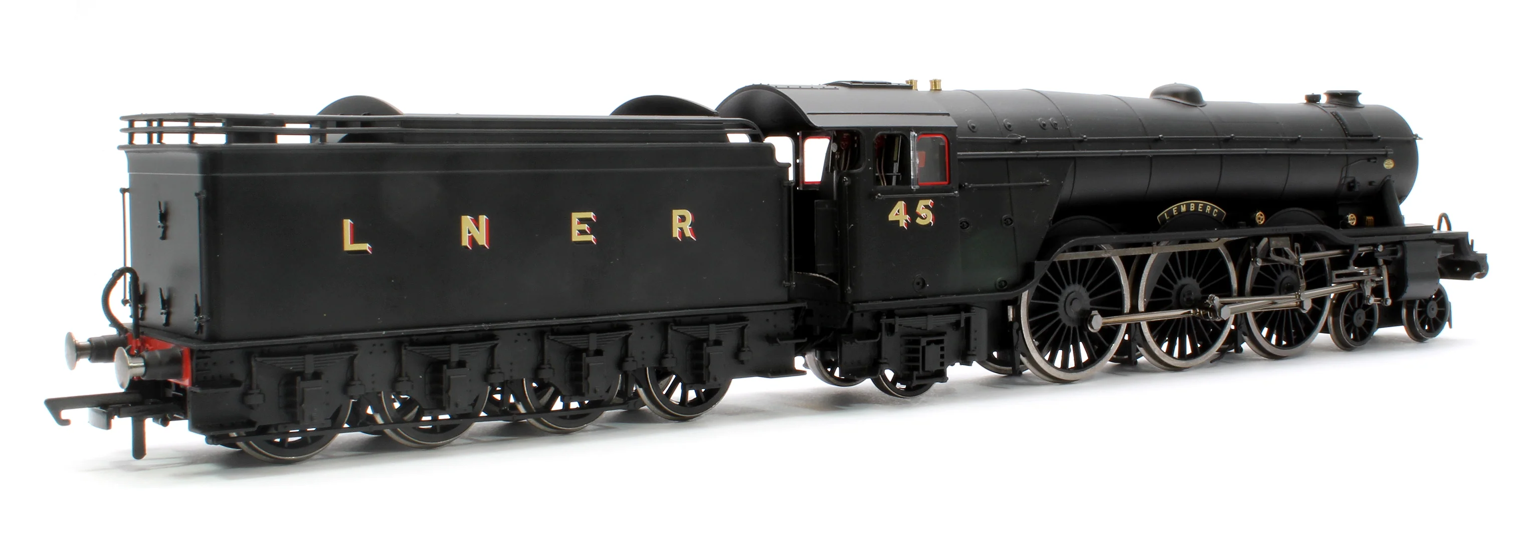 Pre-Owned Class A3 4-6-2 No. 45 "Lemberg" LNER Wartime Black Steam Locomotive - Image 3