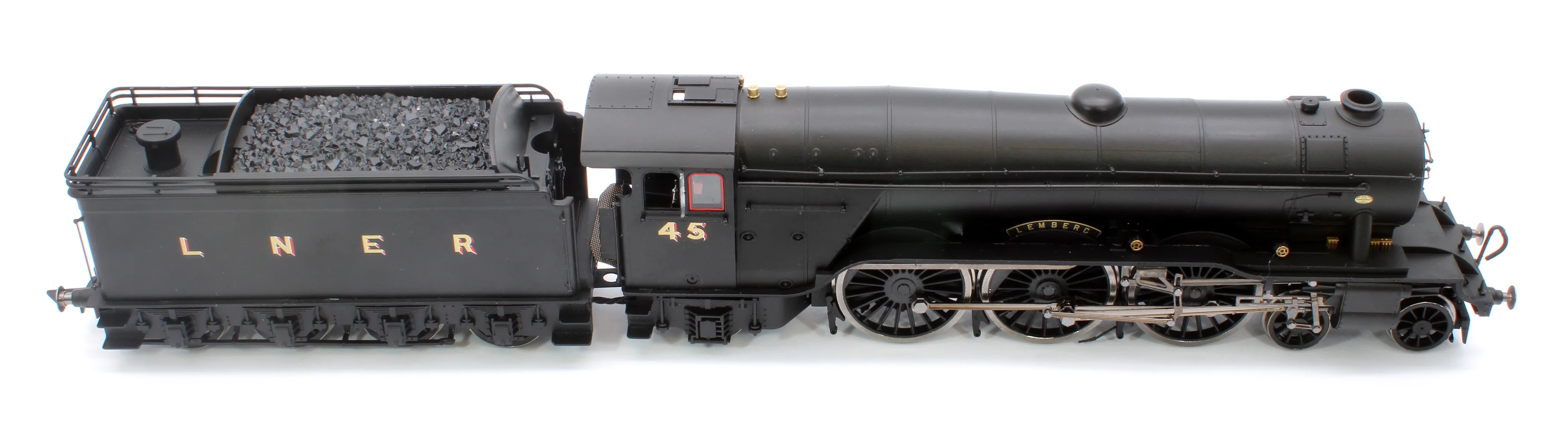 Pre-Owned Class A3 4-6-2 No. 45 "Lemberg" LNER Wartime Black Steam Locomotive - Image 9