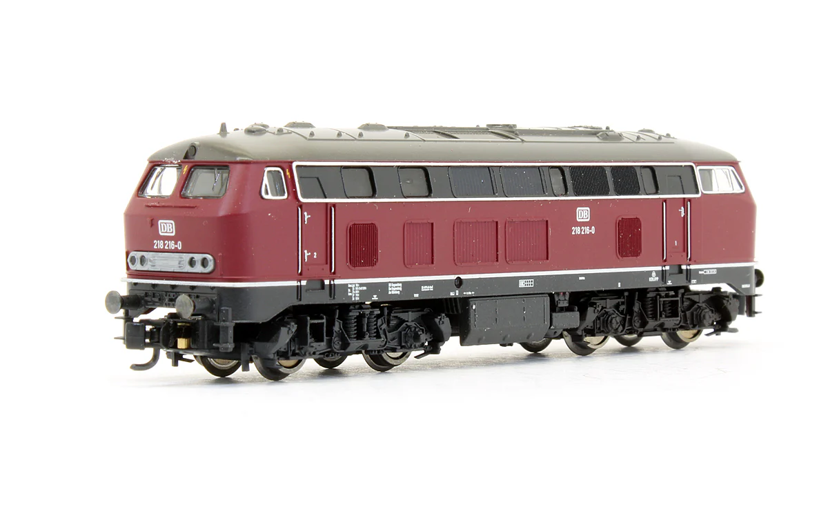 723701 Pre-Owned DB Class 218 216-0 Diesel Locomotive - DCC Fitted