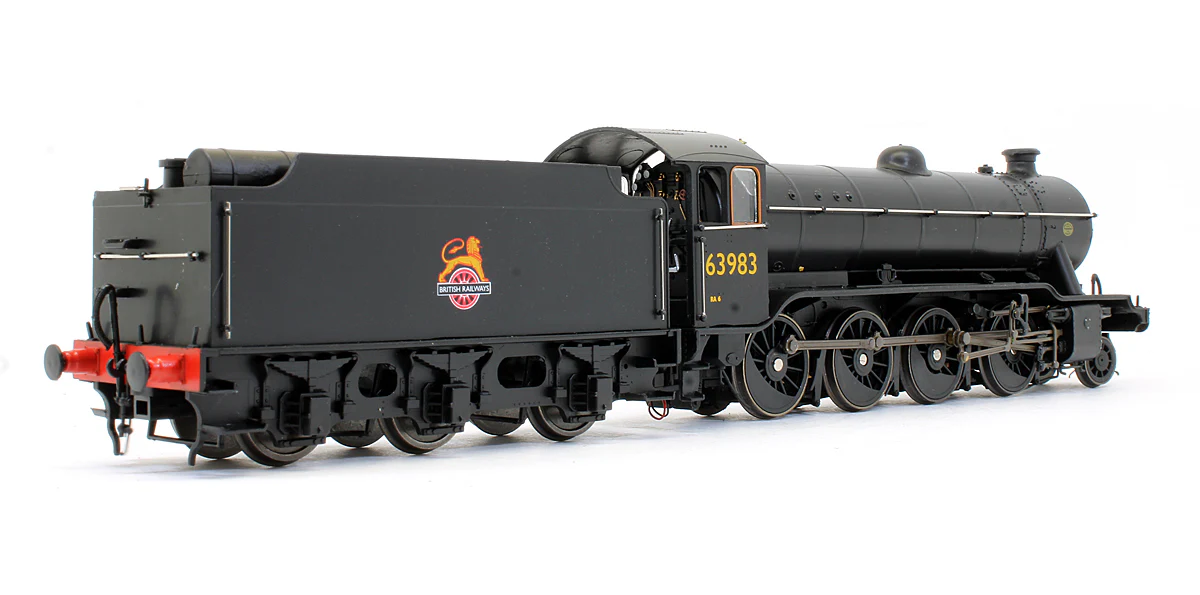 Pre-Owned Ex-LNER Class 02/4 'Tango' 2-8-0 #63983 BR Black with Early Crest - Flush Tender - Image 4
