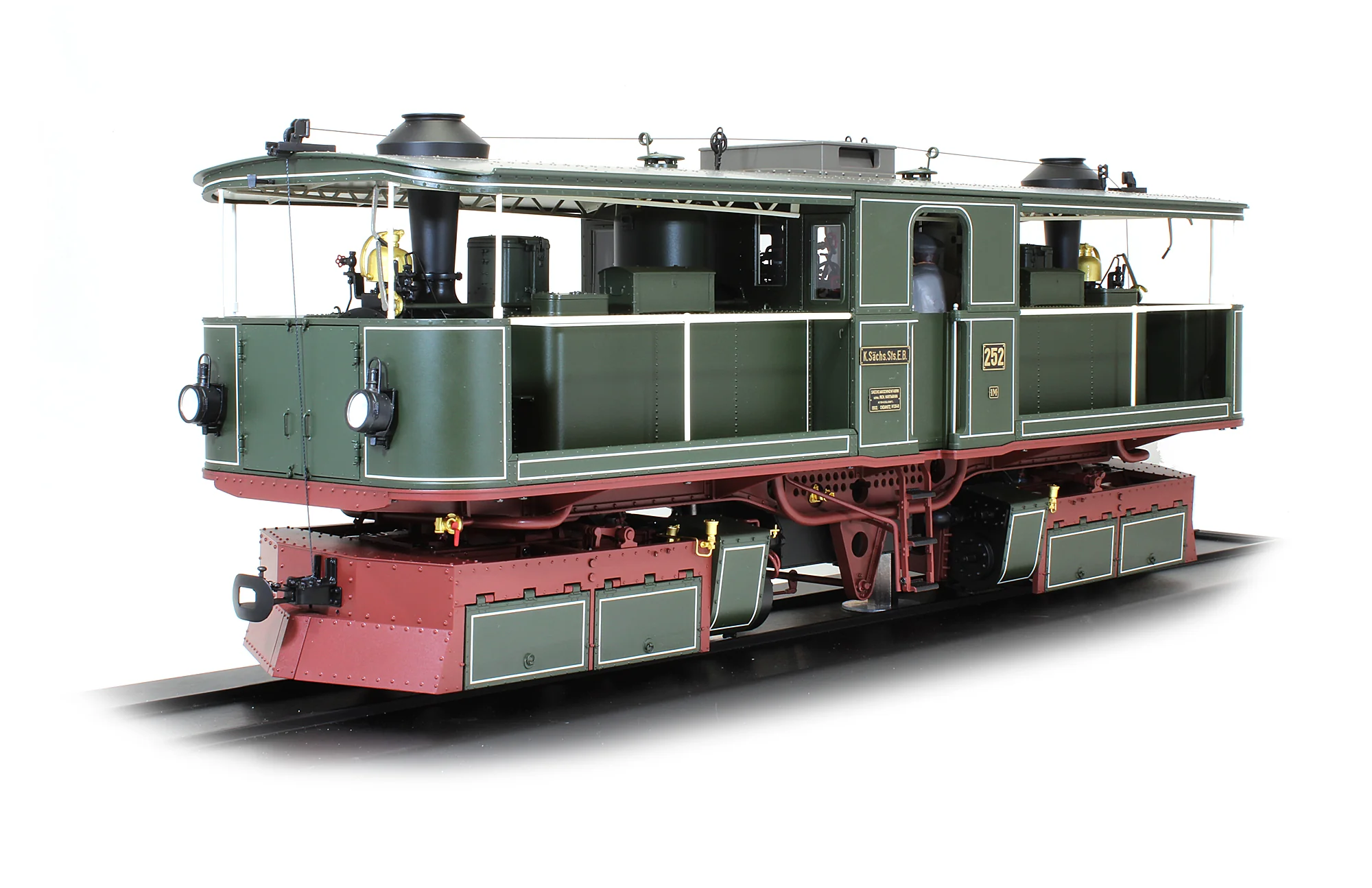 26252 Pre-Owned High End K.Sachs.Sts.E.B. Class IM Steam Locomotive - MFX / DCC Sound Fitted & Smoke - Image 2