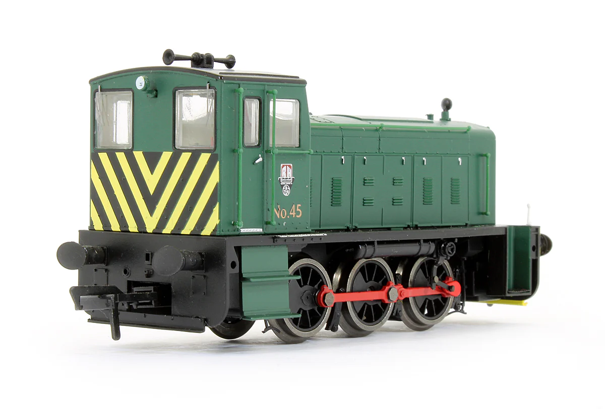 Pre-Owned 9771 Ruston 165DE NCB Green No.45 Diesel Locomotive - Image 2