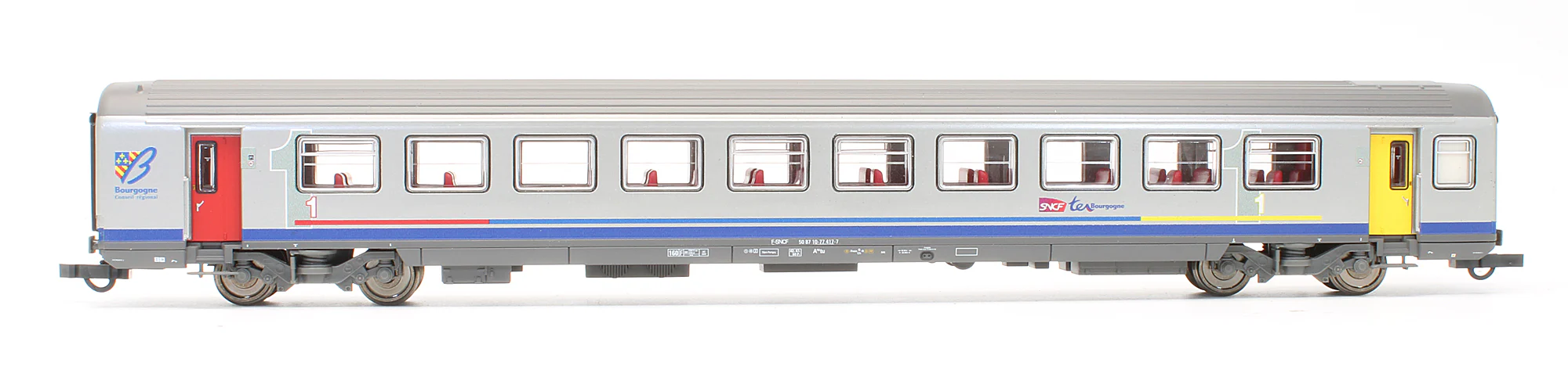 58654AB Pre-Owned Set Of 2 SNCF Passenger Cars - Image 3