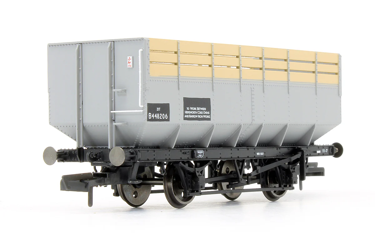 Pre-Owned R6783 Set Of 3 BR (Ex-LMS) 20T Coke Hopper Wagons - Image 2