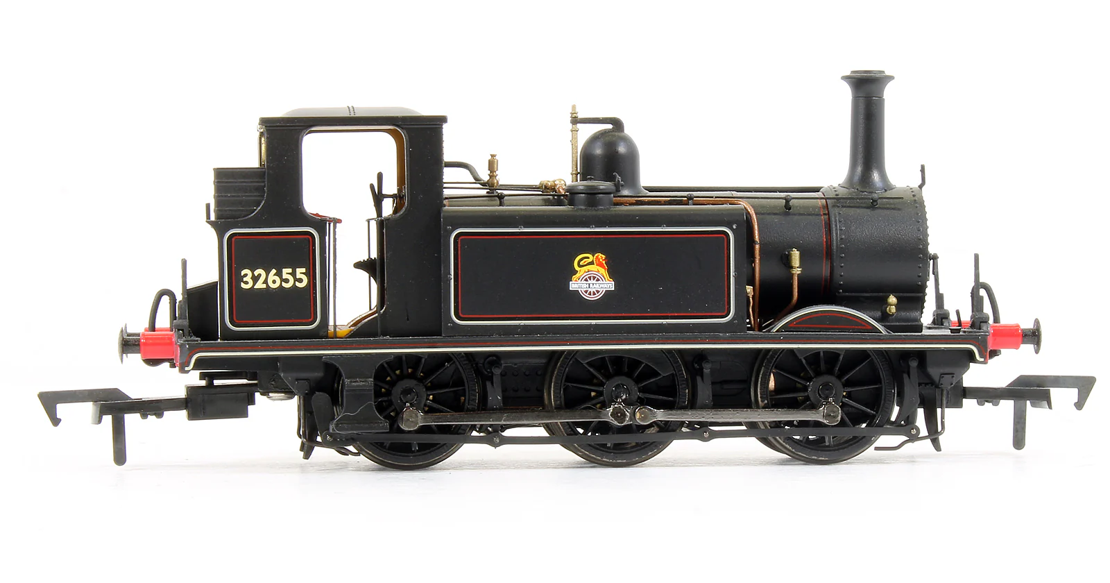 Pre-Owned Stroudley Terrier A1X Class BR Lined Black Early Crest 0-6-0 Tank Locomotive No.32655 - Image 3