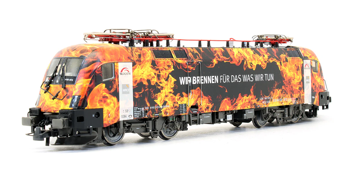 73228 Pre-Owned TXLogistik 182 572-8 Electric Locomotive - Image 2