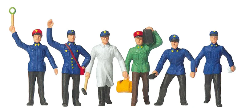 PR10010 Railway Personnel (6) Exclusive Figure Set
