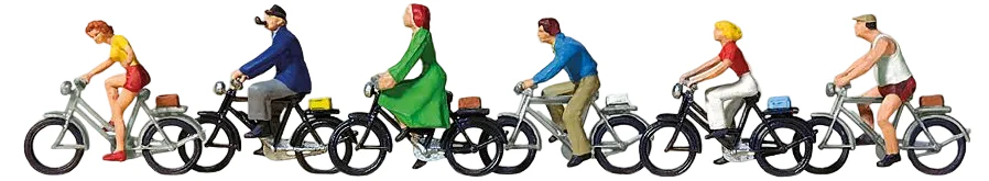 PR10091 Cyclists (6) Exclusive Figure Set