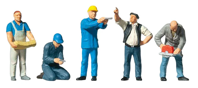 PR10498 Craftsmen (5) Exclusive Figure Set