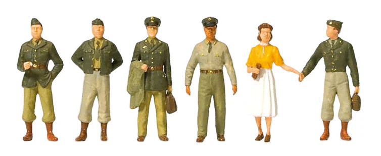 PR10594 American Soldiers (6) Exclusive Figure Set