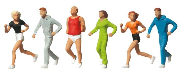 PR14078 6 Joggers Standard Figure Set