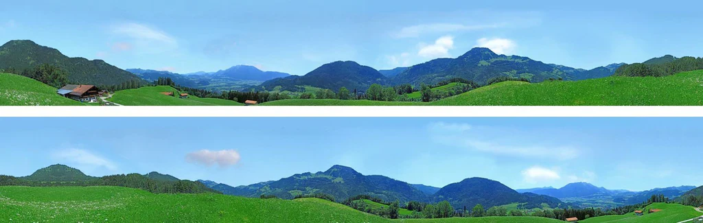 95135 PREMIUM N GAUGE BAVARIA 9" High Backscene