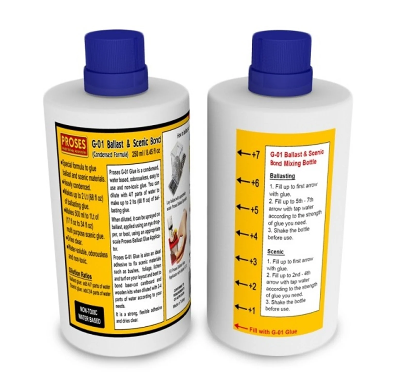 PG-01 Ballast Glue 250 ml (makes 2 Liters of ultra clear ballasting)