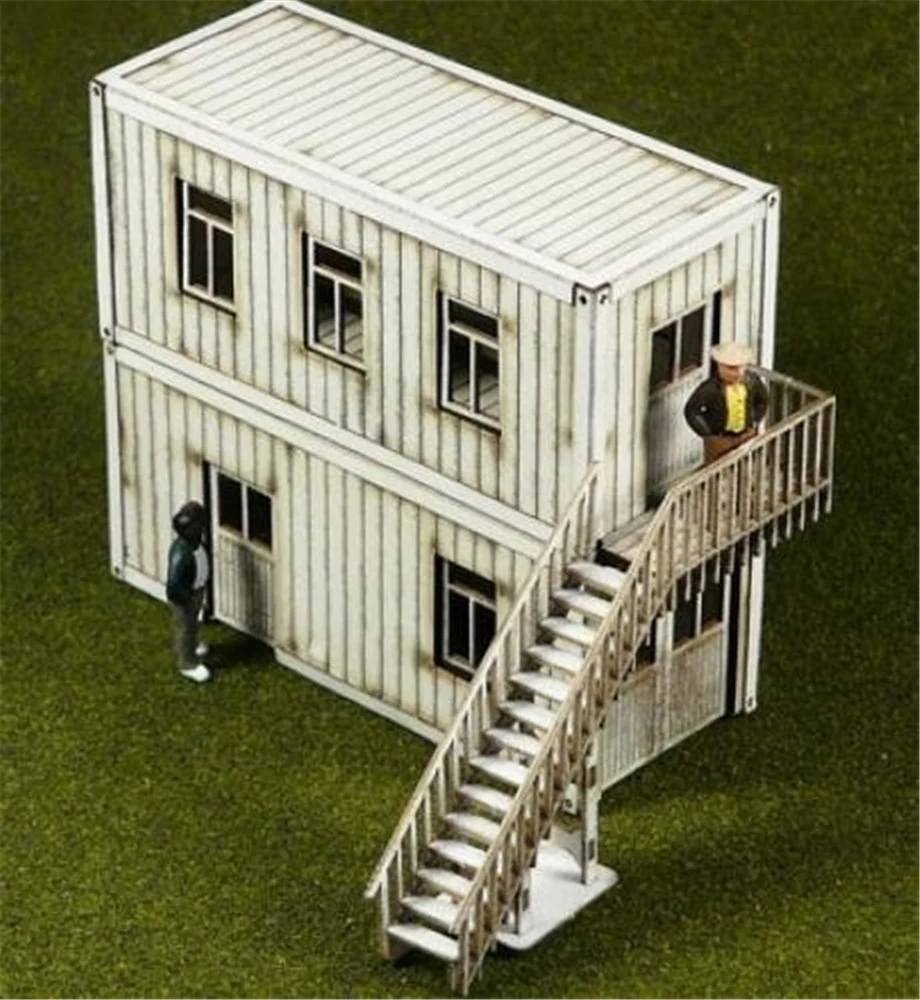 PLS-005 Laser-Cut Container Offices (2 containers) OO scale