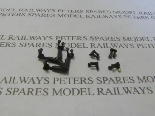 PS48 Replacement Lima Class 73 Air Horns (4 Pack) Blackened OO Gauge