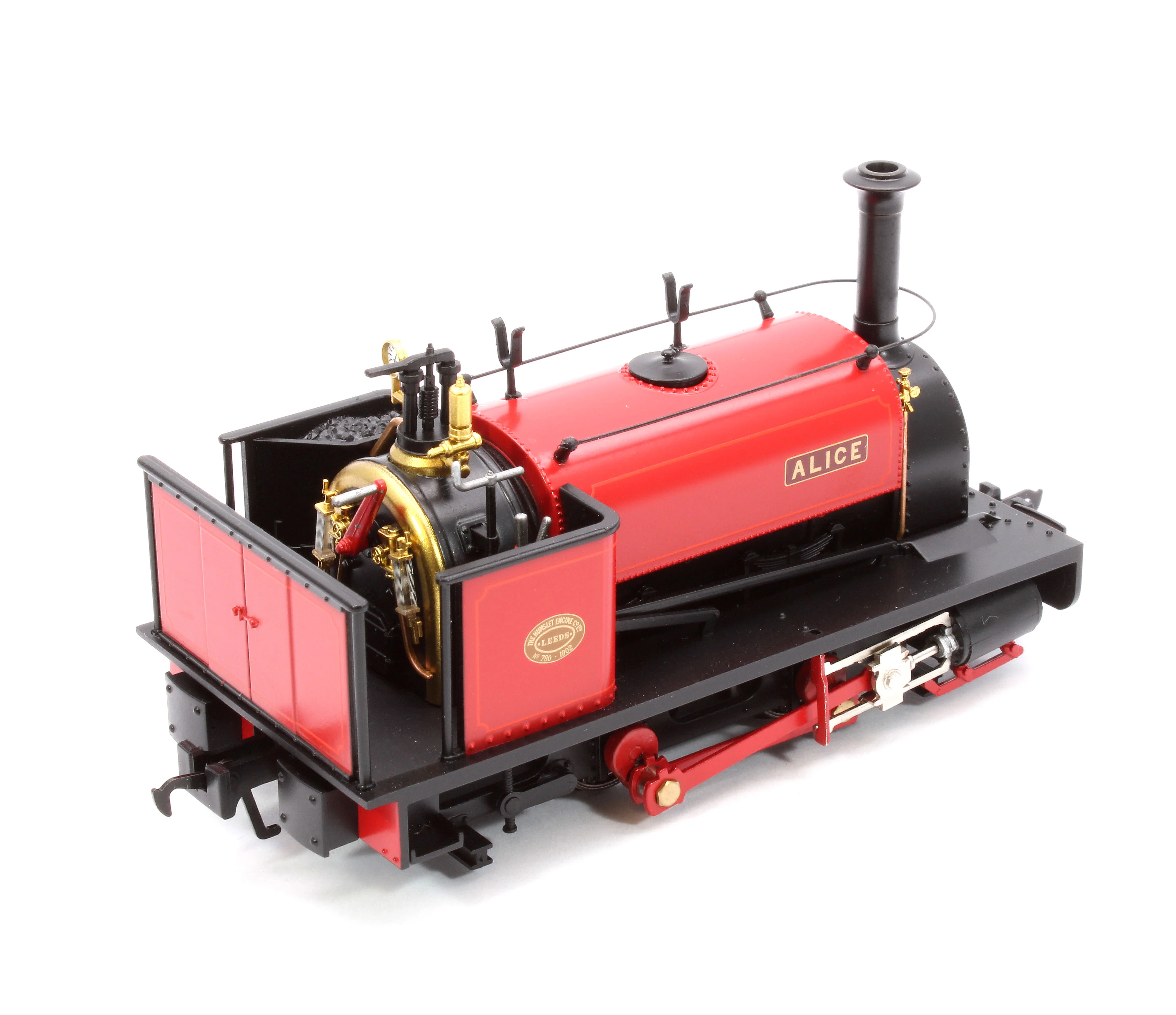 71-025 Quarry Hunslet 0-4-0ST 'Alice' Dinorwic Quarry Red Steam Locomotive - Image 11