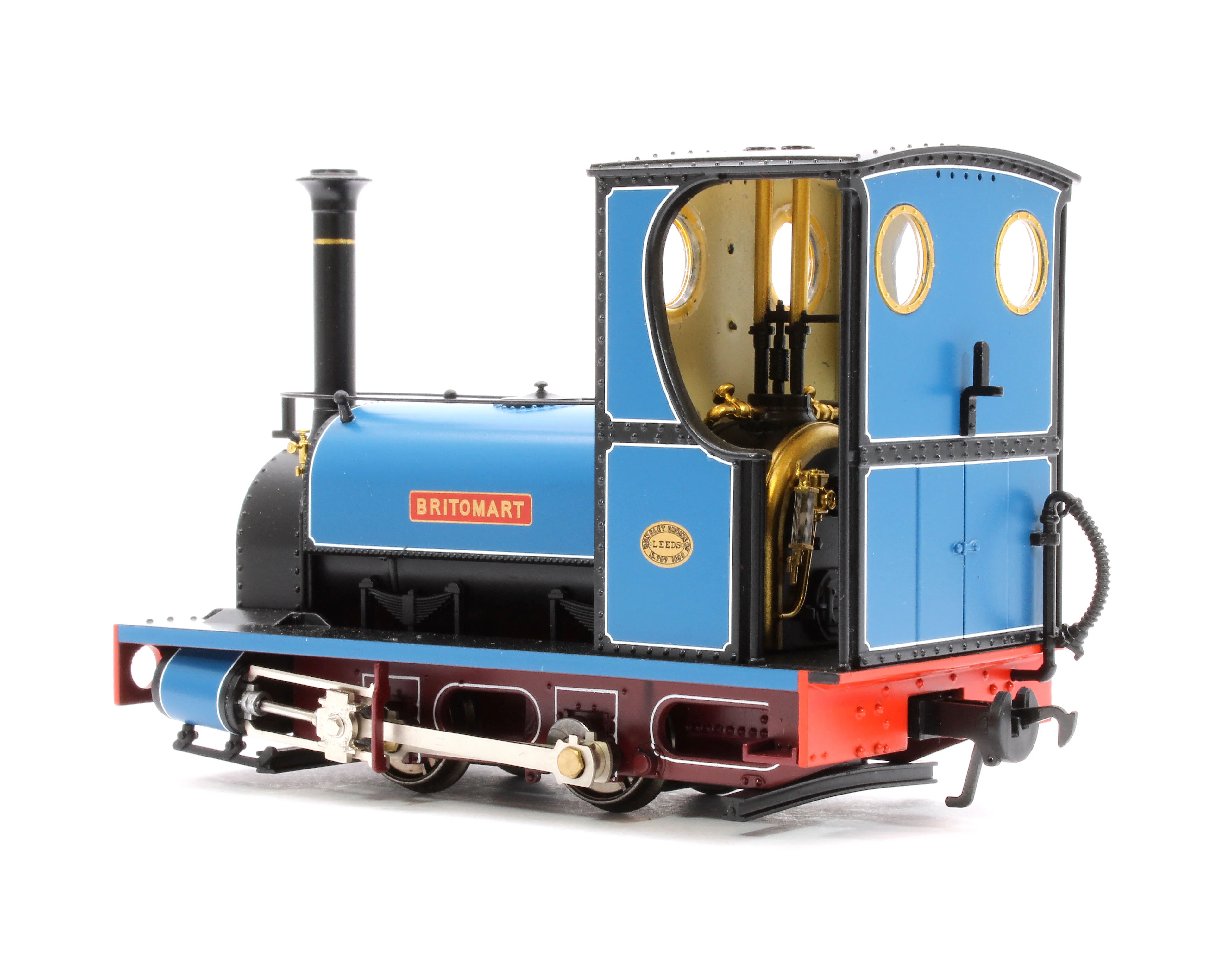 71-026 Quarry Hunslet 0-4-0ST 'Britomart' Pen-yr-Orsedd Quarry Blue Steam Locomotive - Image 2