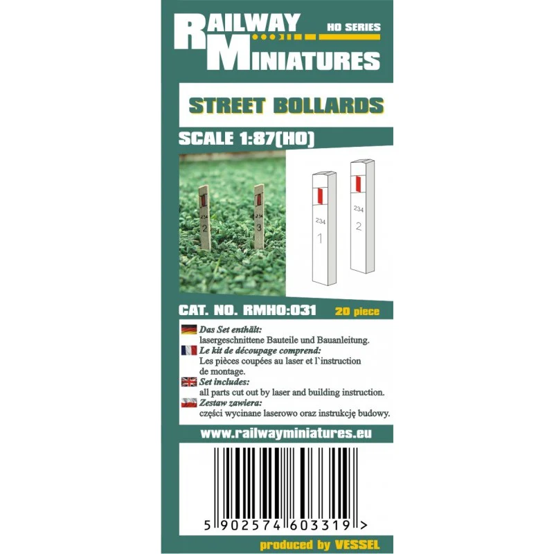 RMH0:031 Street Bollards Kit - Image 3