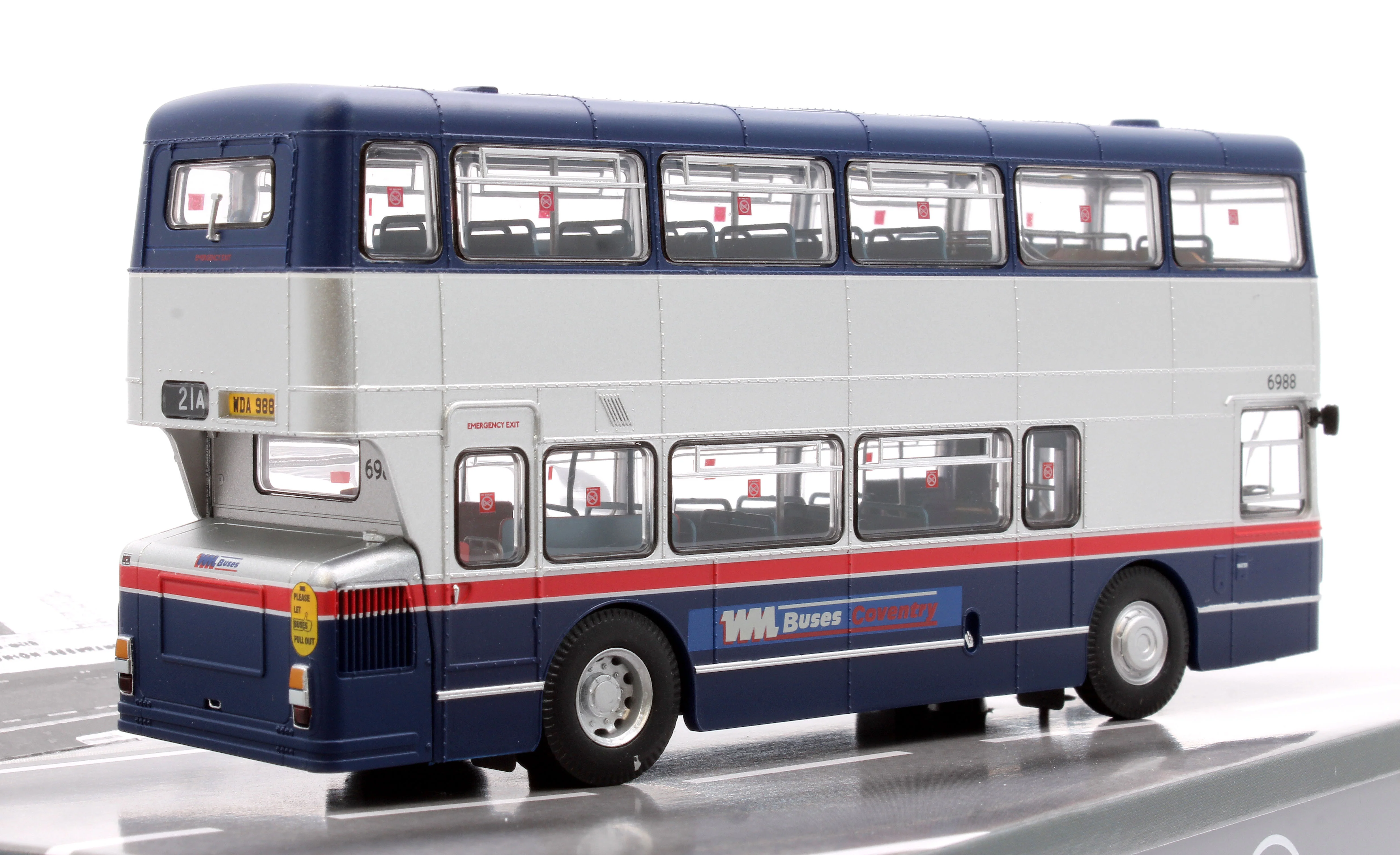 901031 Leyland Fleetline WDA988T, Route 21A Baginton, West Midlands Buses Coventry livery - Image 2