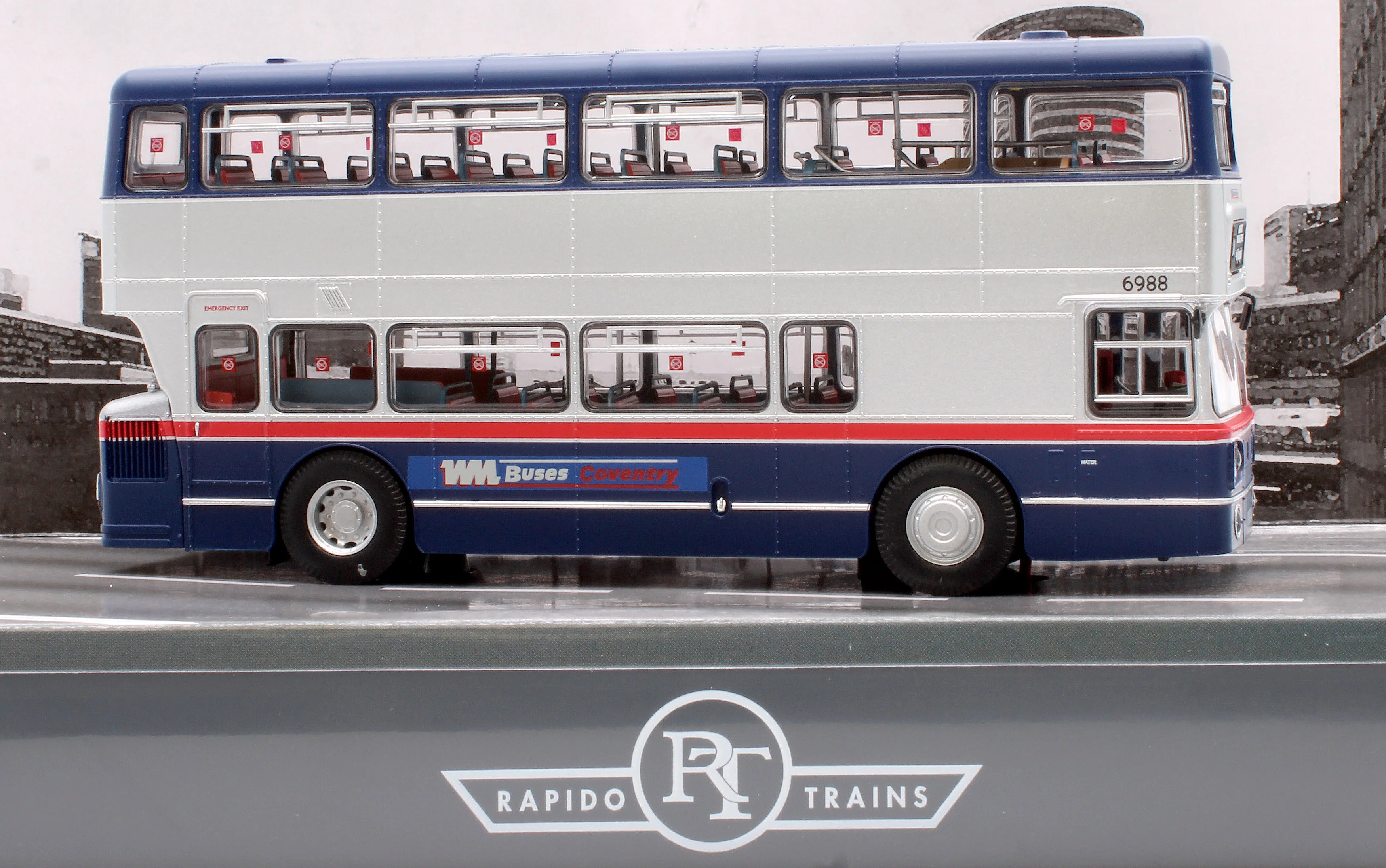 901031 Leyland Fleetline WDA988T, Route 21A Baginton, West Midlands Buses Coventry livery - Image 3