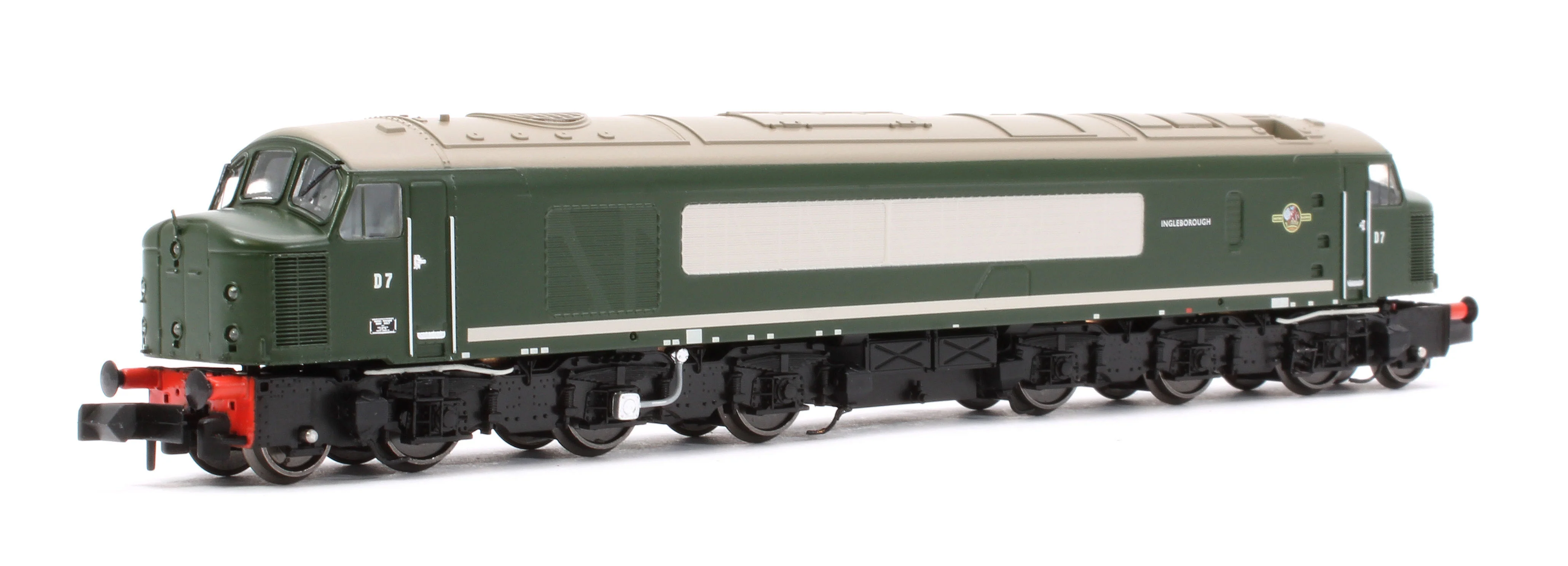 948002 Class 44 D7 "Ingleborough" Plain BR Green Diesel Locomotive