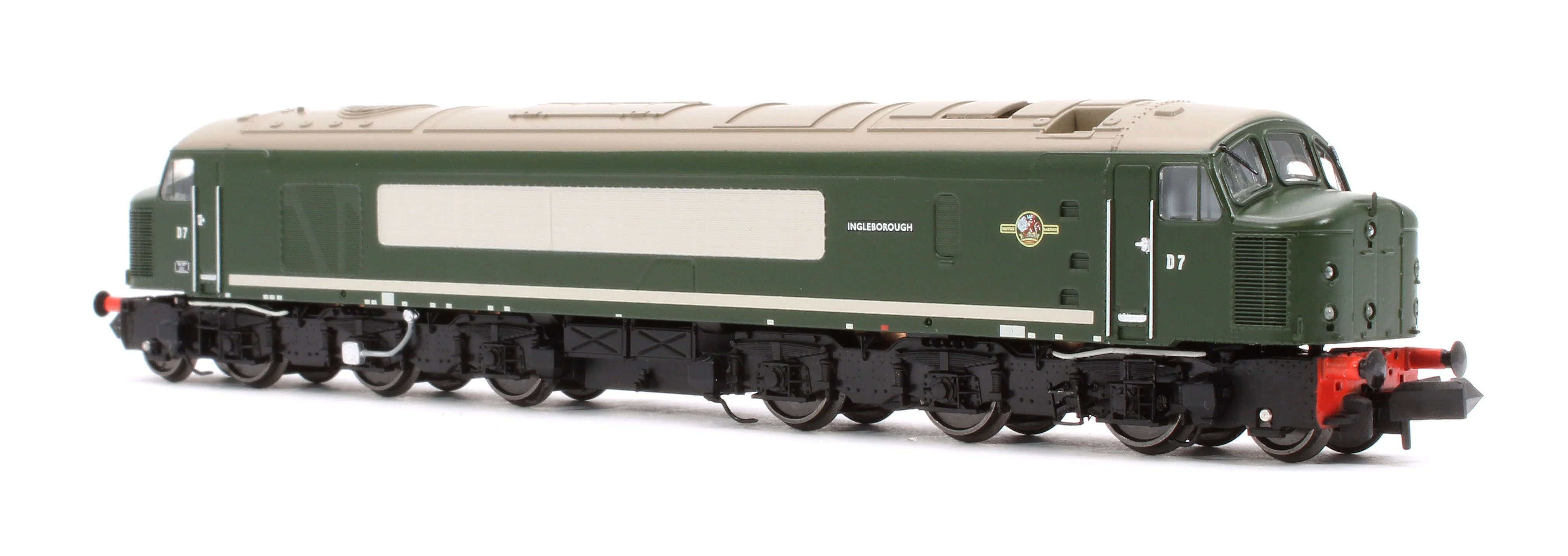 948002 Class 44 D7 "Ingleborough" Plain BR Green Diesel Locomotive - Image 2
