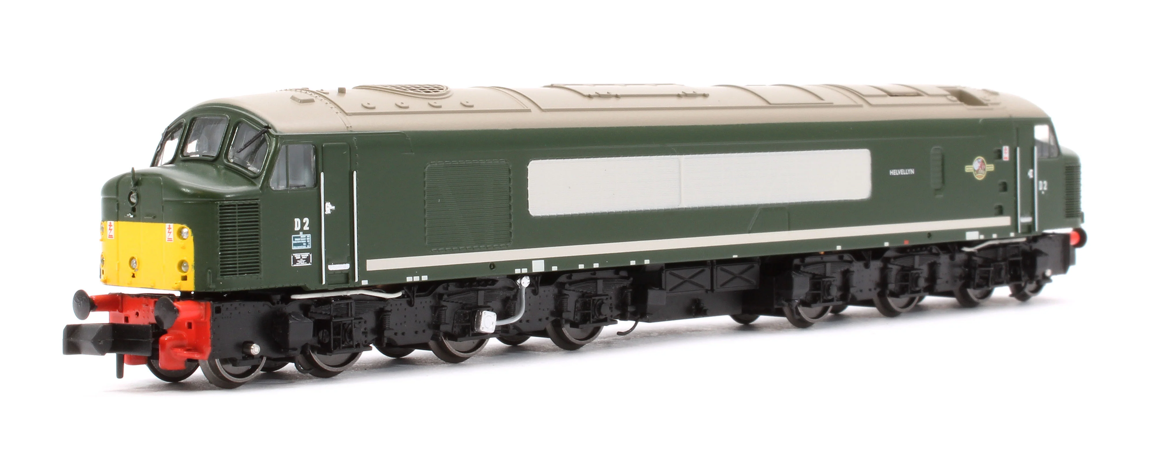 948503 Class 44 D2 "Helvellyn" BR Green With Small Yellow Panel Diesel Locomotive (DCC Sound) - Image 3