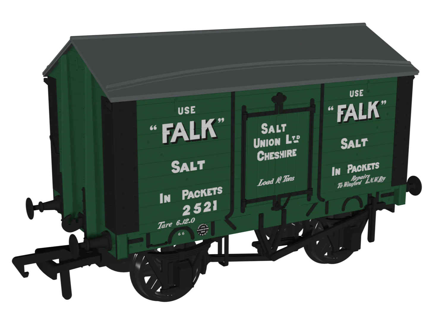 967604 RCH 1907 Private Owner Salt Van - Falk Salt No.2521
