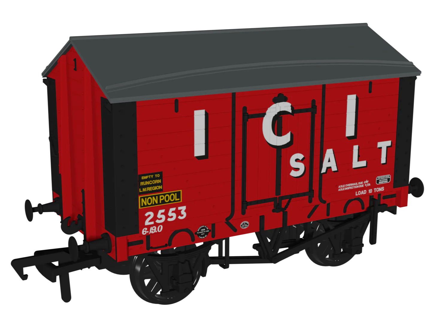 967606 RCH 1907 Private Owner Salt Van - ICI Salt No.2553