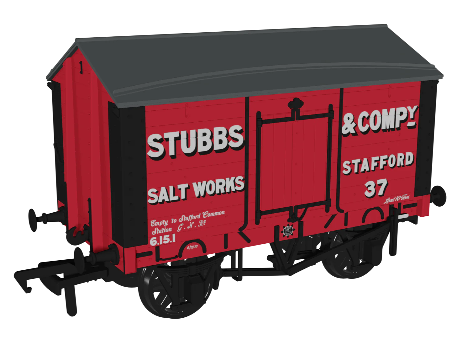 967615 RCH 1907 Private Owner Salt Van - Stubbs & Co No.37