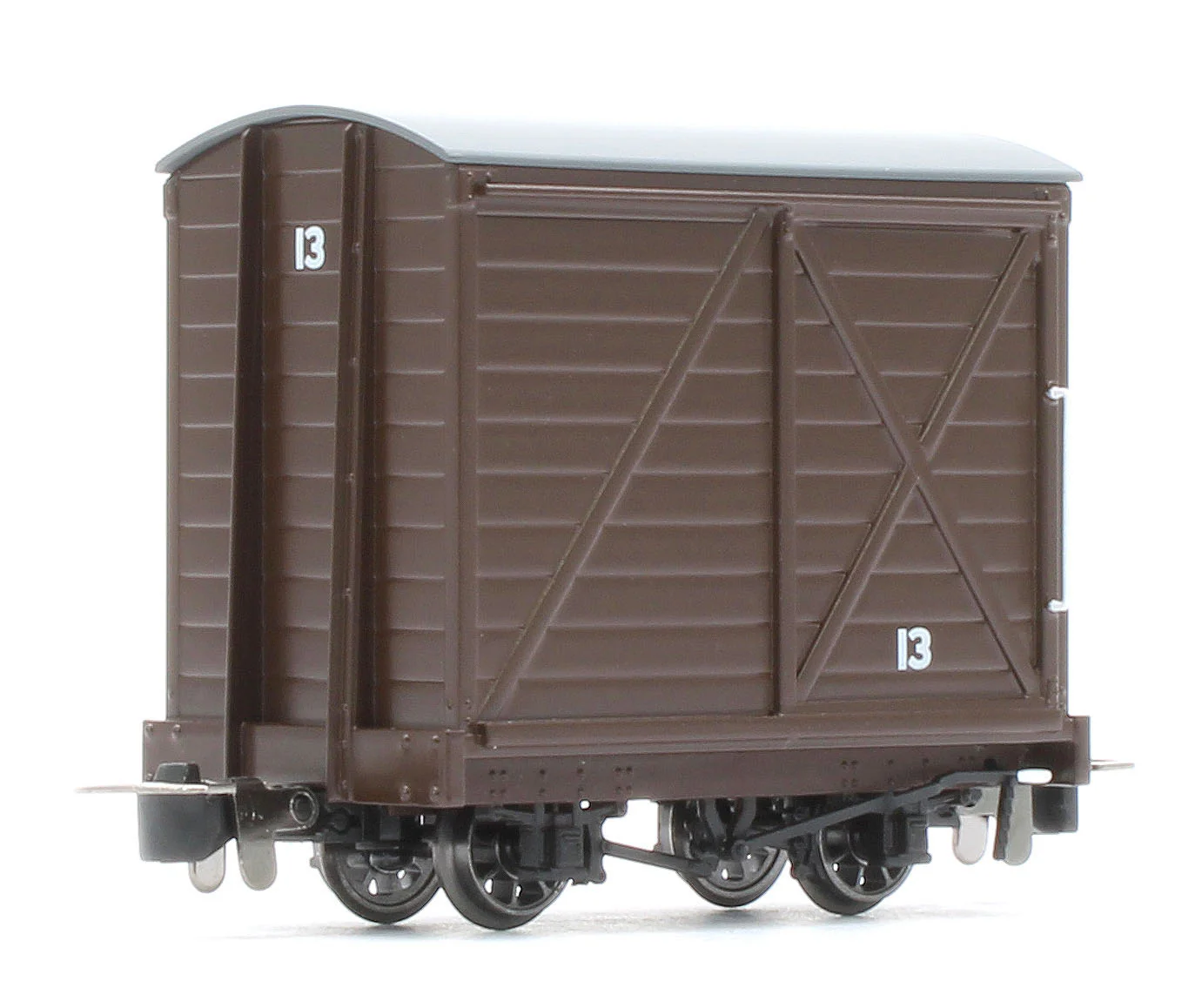 990301 Covered Van - Plain Brown No.13 - Image 3