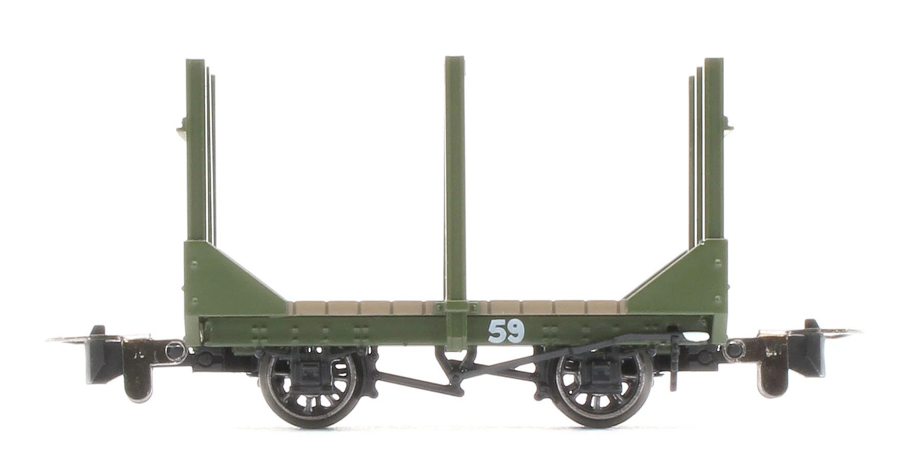 990704 Stake Wagon - Plain Green No.59 - Image 2