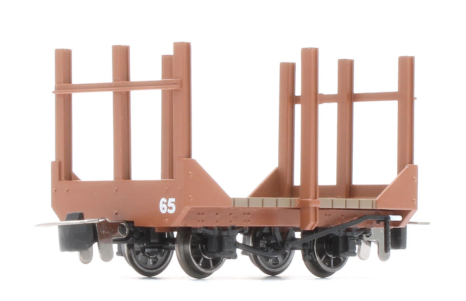 990705 Stake Wagon - Plain Rusty Brown No.65 - Image 3