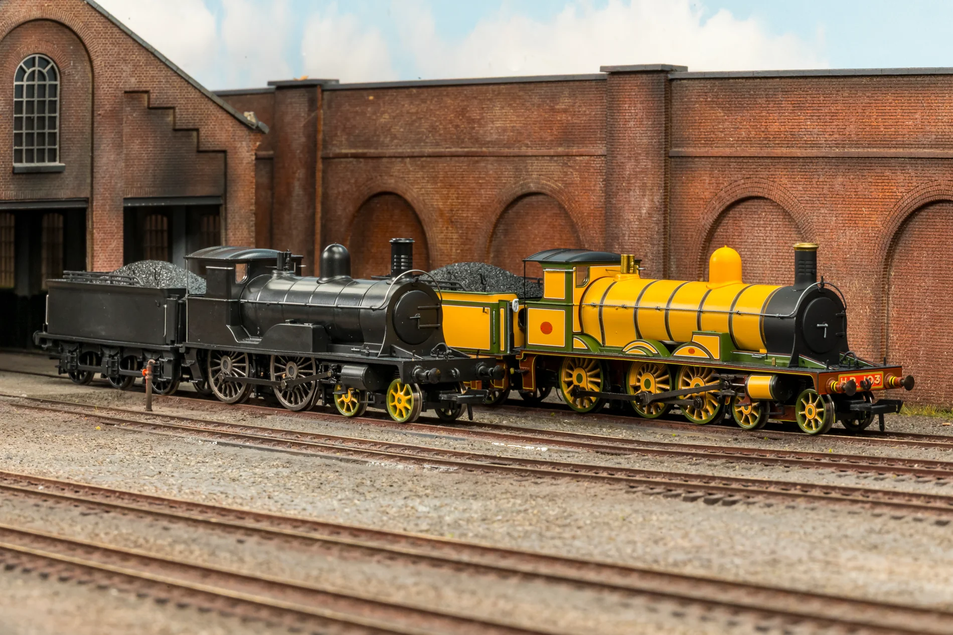 811006 Highland Railway Loch Class 4-4-0 No.14383 'Loch An Dorb' LMS Lined Crimson Steam Locomotive - Image 8